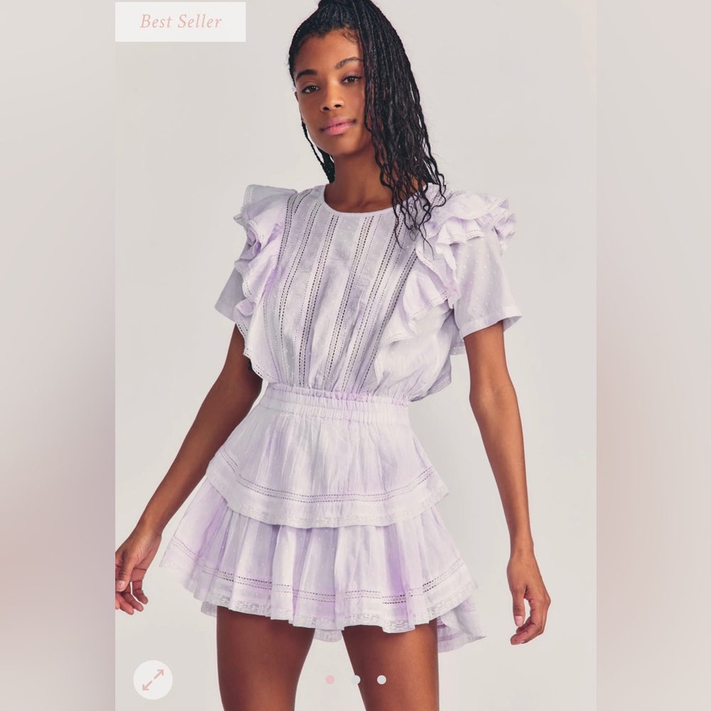 LoveShackFancy “Natasha” Mini Dress